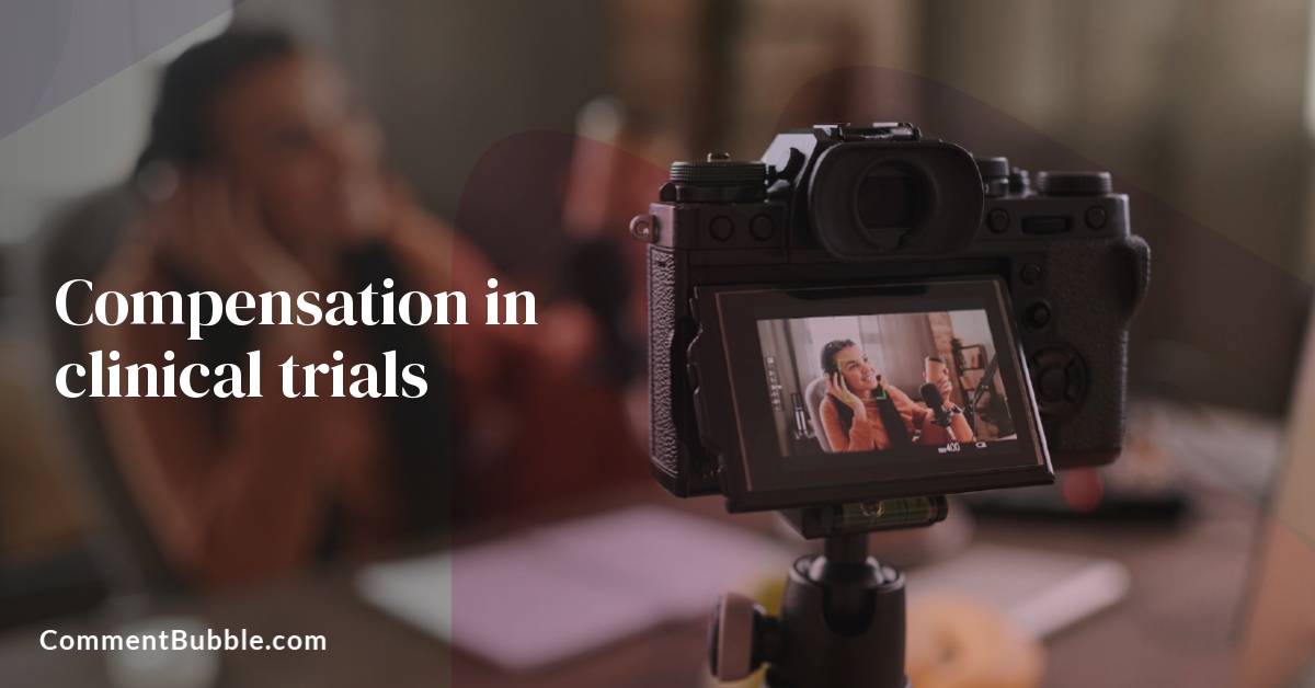 Compensation in clinical trials